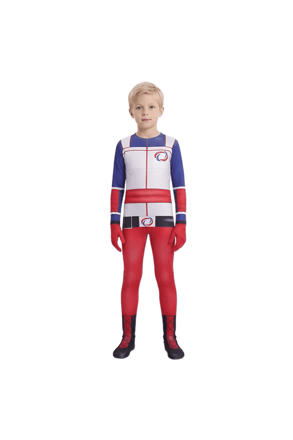 Henry Hero Costume, Halloween Cosplay Costumes Danger Jumpsuits 3D Print Bodysuit Outfit for Super Hero Dress-Up, Carnival & Fancy Dress Party