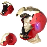 Guvpev Superhero MK 5 11 Wearable Helmet, Voice, Touch & Remote Control with LED Eyes, Realistic Sound Effects, Perfect for Halloween Cosplay, Display, Collectible, Birthday Gifts for Man & Teen