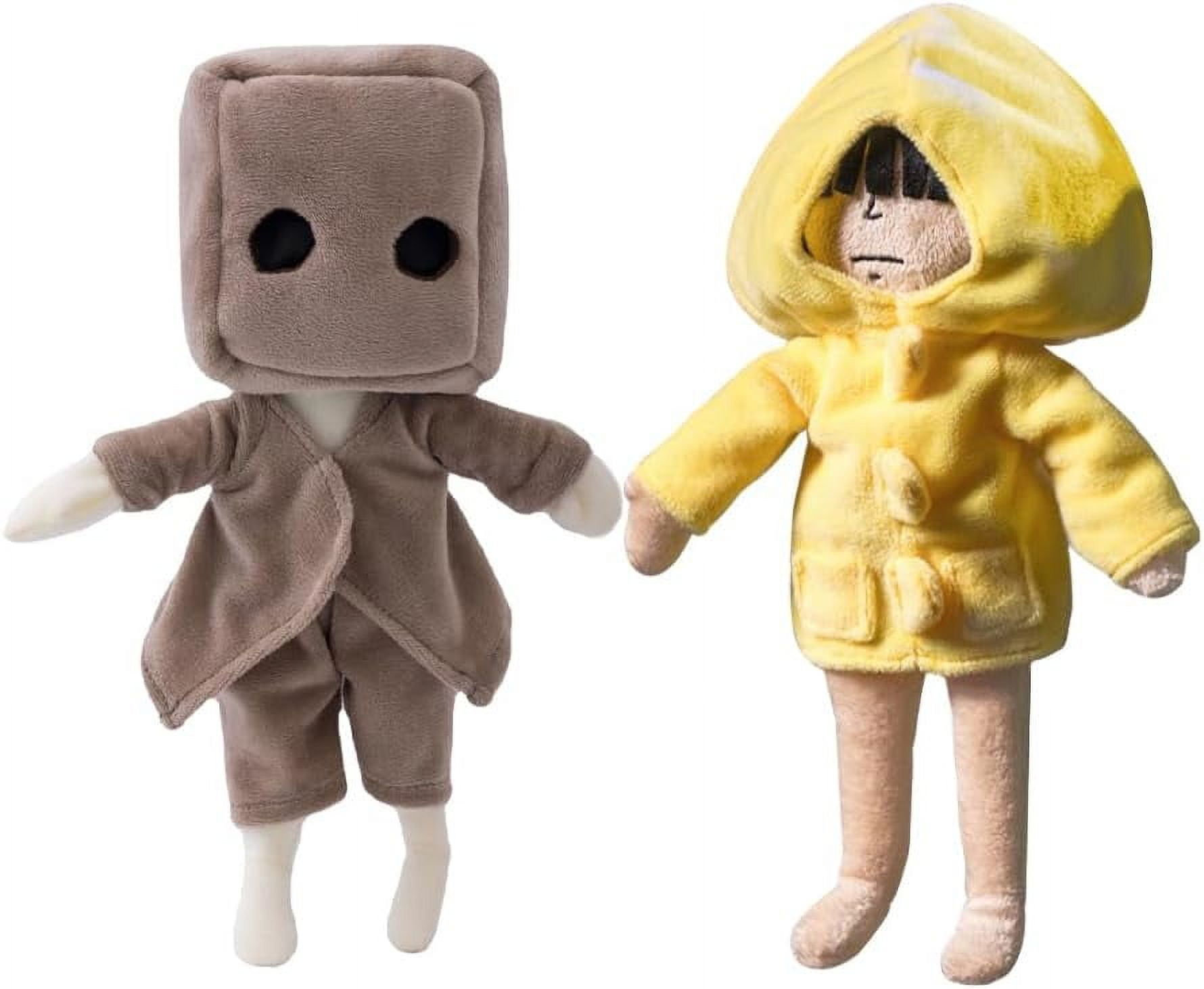 Guvpev Little Nightmares Plush Stuffed Animal, 2Pcs Six & Mono Plushies ...