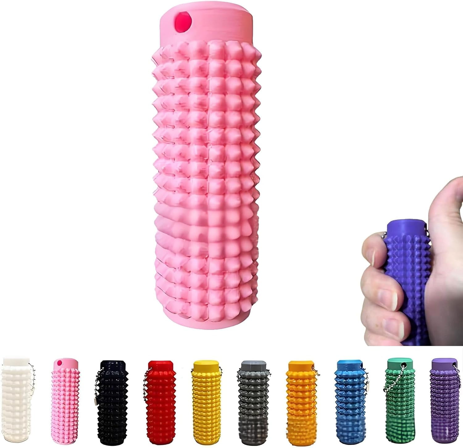 Little Ouchies Pain Fidget (4 Stücke), Spiky Grippie Stim Keychain Pocket Mini Fidget Toy Stachelball ADHS Sensorik Schmerz-Fidget,Sensory Toy, Anti-Stress Fidget Toys für Kids and Adults Little Ouchies Pain Fidget (4 Stücke), Spiky Grippie Stim Keychain Pocket Mini Fidget Toy Stachelball ADHS Sensorik Schmerz-Fidget,Sensory Toy, Anti-Stress Fidget Toys für Kids and Adults