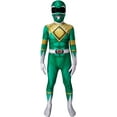 thumbnail image 1 of Guvpev Mighty Morphin Power Rangers Costume, Tommy Oliver Dress Up Costume, Halloween Superhero Cosplay Costume, 3D Spandex Bodysuit Jumpsuit Deluxe Zentai Onesie Outfit for Halloween Party Cosplay, 1 of 6