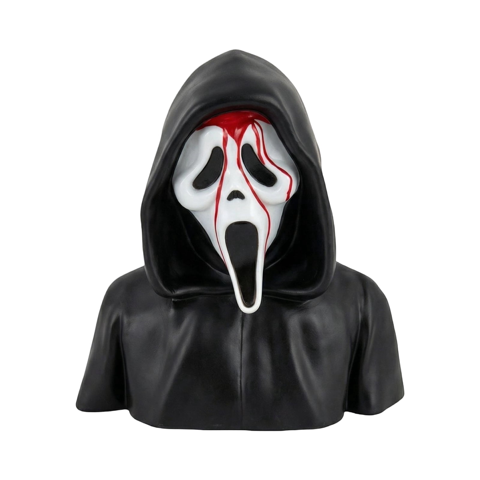 Guvpev Scream 7 Ghostface Head Bust Popcorn Bucket, 3D Sculpted ...