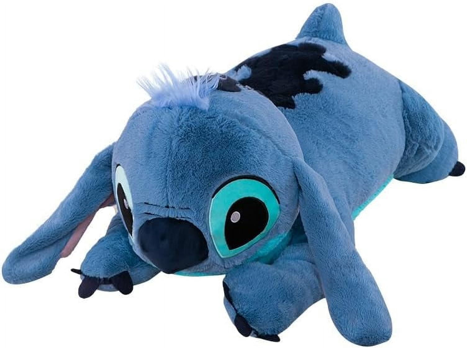Guvpev Stitch Plush Toys, 25" Large Stitch Toys Figure Plush Throw Pillow, Soft & Huggable Stitch Stuffed Animals, Cute Stitch Plushies Doll, Christmas Birthday Stitch Gifts for All Ages