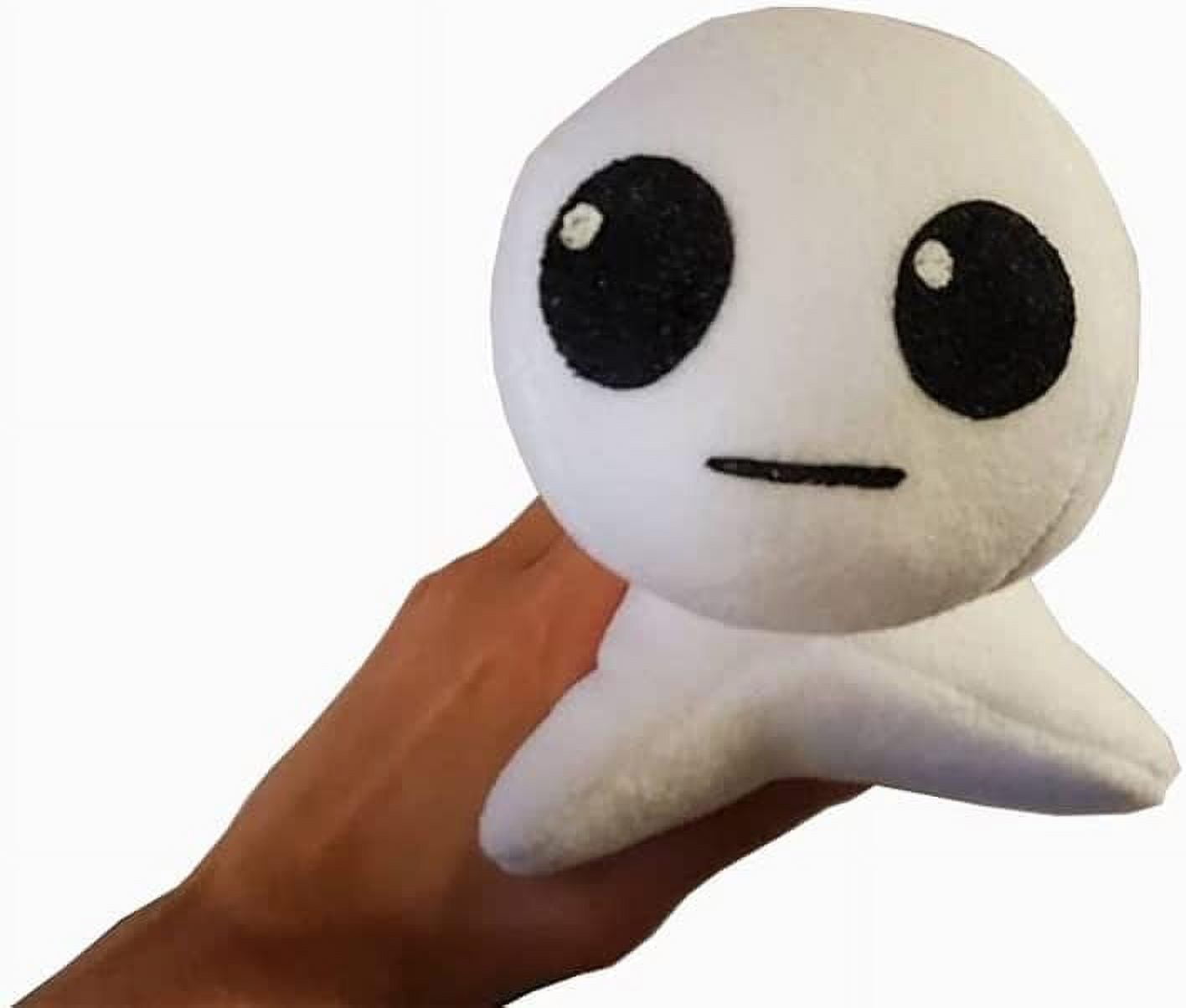 Guvpev TBH Autism Creature Plush - 8.7" White TBH Creature Plush Toy, TBH Creature Stuffed Animal Yippee Plushie Doll for Boys Girls Kids Birthday Gift