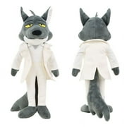 Guvpev The Bad Guys 10.5" Mr. Wolf Plush Toys, The Bad Guys Plush Collection, Soft & Huggable Cartoon Mr. Wolf Stuffed Animal - Unique Birthday Christmas Gift for Fans & Kids