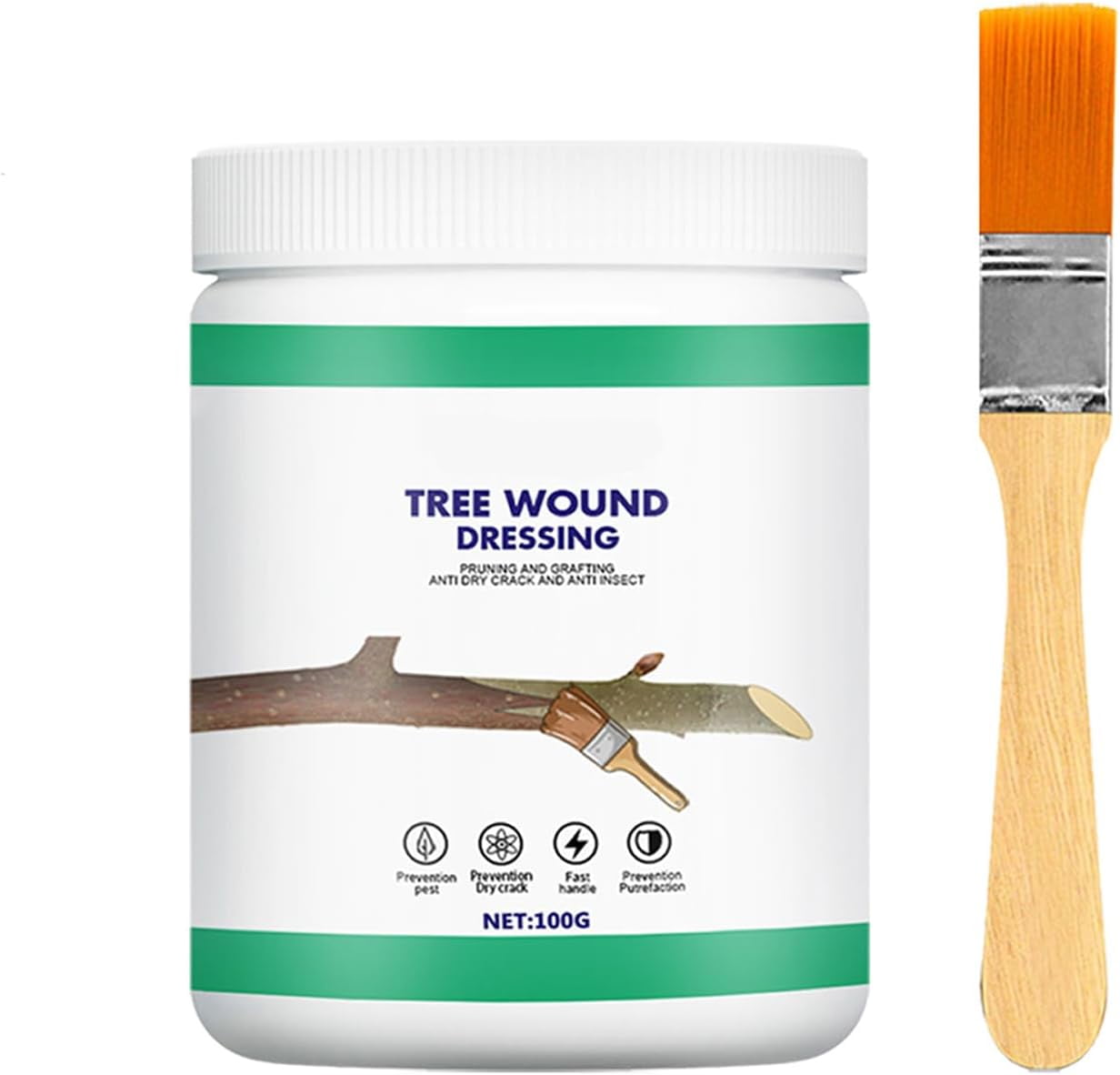 Guvpev Tree Wound Sealer,Tree Wound Sealer Healing Paste,Tree Pruning
