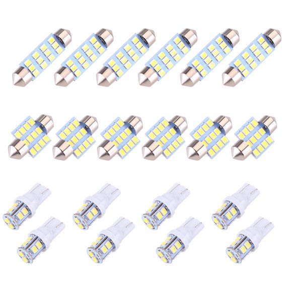 Guwzn 20PCS for Interior Reading Lights LED Door Lights Car Modification Accessories