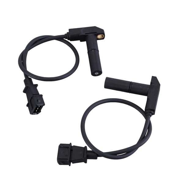 Guwzn 2pcs Crankshaft Position Reference Mark Crank Speed Sensor Set Compatible for Porsche 924 944
