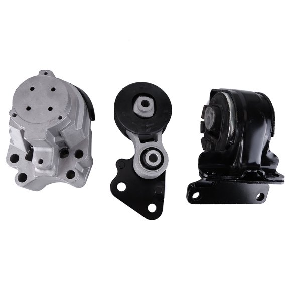 Guwzn 3pcs Engine Bracket Set A5342 A5431 A5605 Compatible for 07-10 Ford Sharp