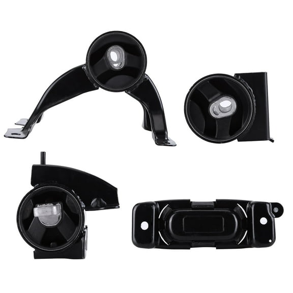 Guwzn 4 PCS Engine Motor Mount Set Compatible with 2015-2011 Chrysler Town & Country 3.6L, 17-2011 Dodge Grand Caravan 3.6L, 12-2015 Ram C/V, 14-2011 VW Routan Replace # A5665 A5480 A5589 A5577