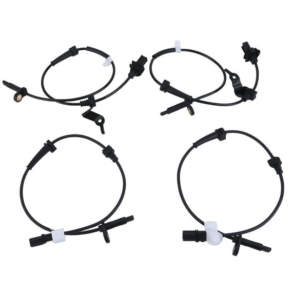 Guwzn 4Pcs ABS Wheel Speed Sensors Front/Rear Wheels Compatible for Accord 2013-2017 Replaces 57450T2FA01 57455T2FA01 57470T2FA01