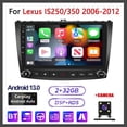 thumbnail image 1 of Guwzn Car Stereo Radio for Lexus IS250 IS350 2006-2012 8.4" Touchscreen 2+32G Vehicle GPS Navigation Wireless CarPlay Android Auto, 1 of 11