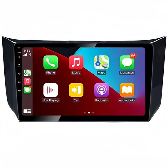 Guwzn Car Stereo Radio for Nissan Sylphy 2013-17 10" Touchscreen 2+32G Vehicle GPS Navigation Wireless CarPlay Android Auto