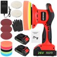 thumbnail image 1 of Guwzn Cordless Buffer Polisher kit for Car Detailing Waxing Buffer Polisher Car Buffer Polisher Waxer Kit with 2 Batteries, 1 of 10
