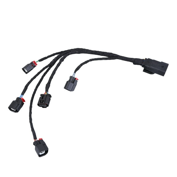 Guwzn Engine Fuel Injector Wire Harness Compatible for Left Hand Fuel Rail 5.3L 6.2L V8 Replaces 28388775