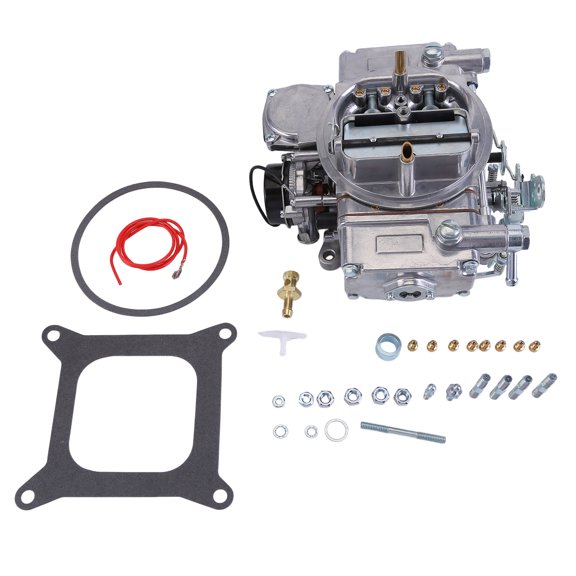 Guwzn Fast Fuel Injection Carburetor 600 CFM 4150 4 Barrel Electric Choke