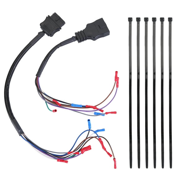 Guwzn Western Fisher Snow Plow 9 Pin Truck & Plow Side Repair Harness 49308 49317