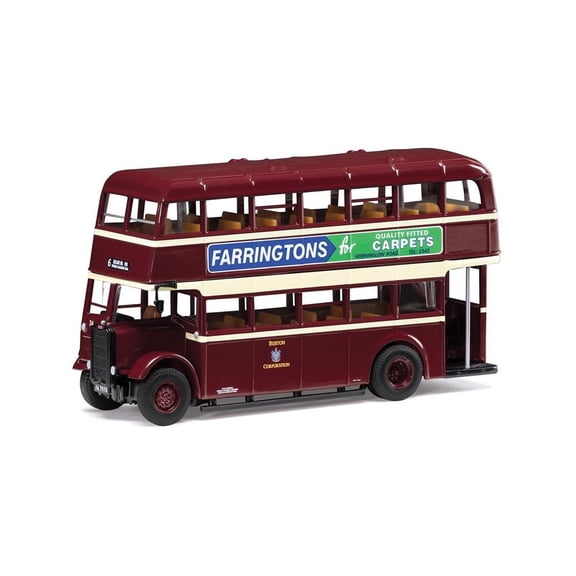 Guy Arab Utility 6 Calais Rd (Burton Corporation) [1:76 scale in Burgundy]