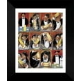 Guy Buffet Framed Art Print 18x15 "Martini Yes"