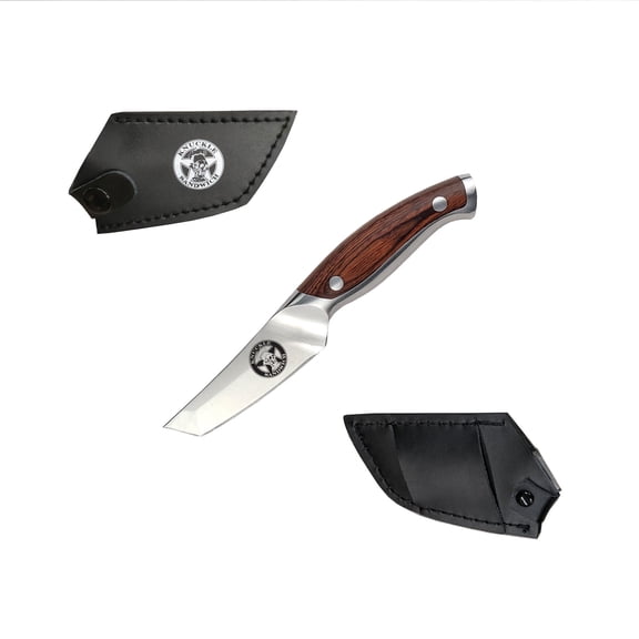Guy Fieri 3" Tanto Utility Knife with Sheath - Knuckle Sandwich Series by Ergo Chef