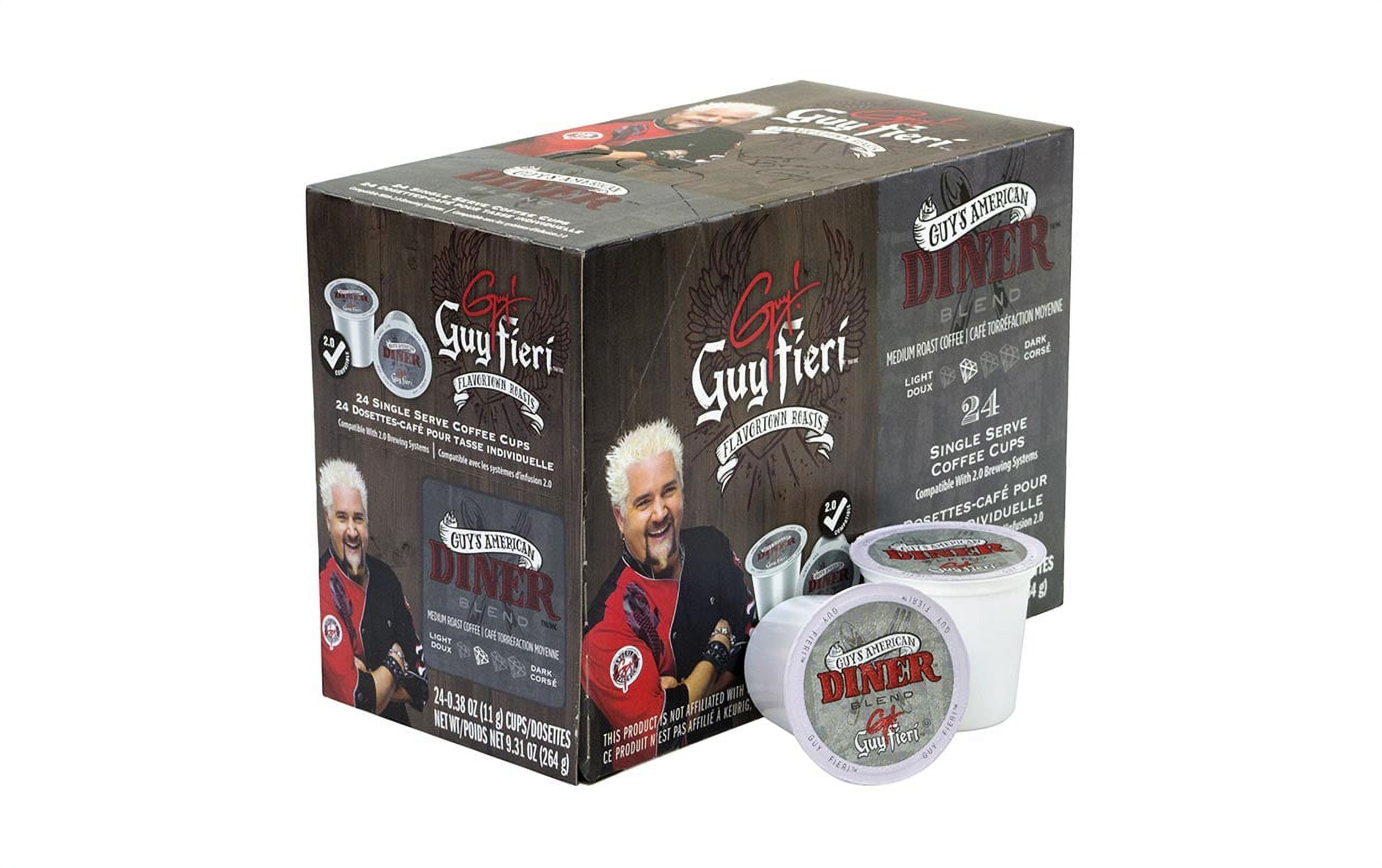 Guy Fieri Flavortown Roasts SingleServe Coffee KCup®, Diner Blend
