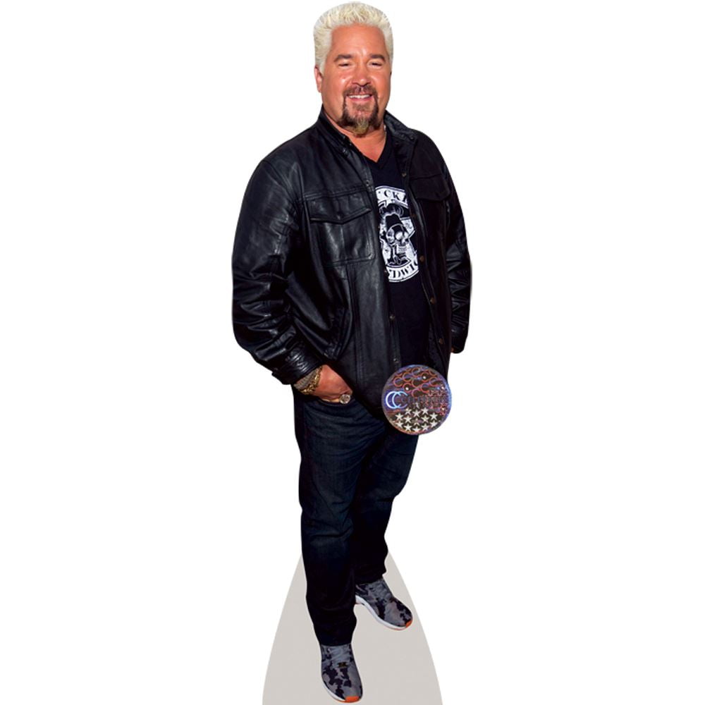 Guy Fieri (Leather Jacket) Lifesize Cardboard Cutout Standee