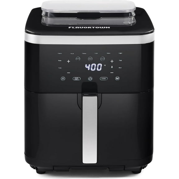 Guy Fieri's Flavortown 6.5 Quart Steam Air Fryer with Moisture Lock Technology Programmable Steamer and Air Fryer Combination, Temperature Control, 10-Presets, 1700 Watts