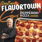 Guy Fieri's Flavortown Cheesy Lasagna with Pepperoni, Frozen Meals, 10.4 oz