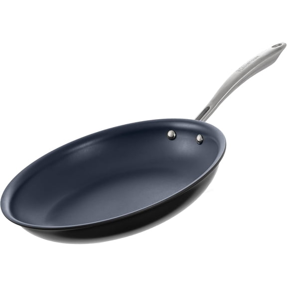 Guy Fieri's Flavortown Laser Titanium 8.5" Fry Pan - Non-stick Cookware, Healthy Cooking, 3x More Durable, Dishwasher Safe, Oven Safe
