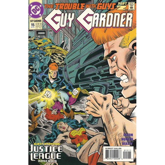 Guy Gardner #15 VF ; DC Comic Book