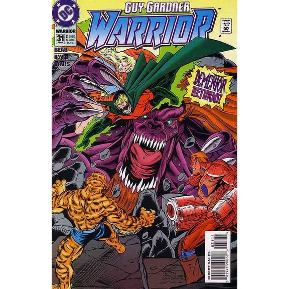 Guy Gardner: Warrior #31 VF ; DC Comic Book