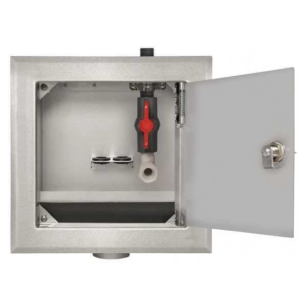Mip Box Guy Gray Outlet Box,316 Stainless Steel,1/2