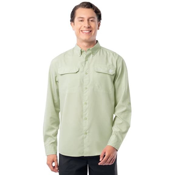 GH by Guy Harvey Long Sleeve Fishing Guide Shirt, Sizes M-2XL
