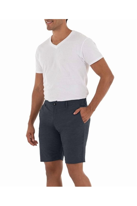 MOONLIT OCEAN Men's 4-Way Stretch UPF 50 9" Hybrid Shorts, US 30
