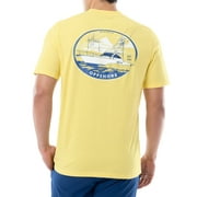 Guy Harvey Men's Offshore Core Short Sleeve T-Shirt - Sunshine Medium