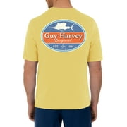 Guy Harvey Men's Original Sailfish Short Sleeve Yellow T-Shirt