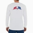 thumbnail image 1 of Guy Harvey Men's RWB Sailfish Long Sleeve Crew Neck Tee, 1 of 3