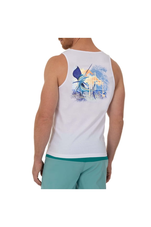 Men's Sunset Sailfish Tank top