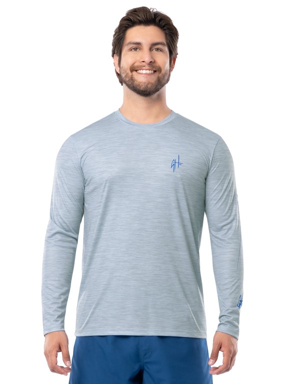 Men's Long Sleeve Sun Protection Top Sizes M-2XL