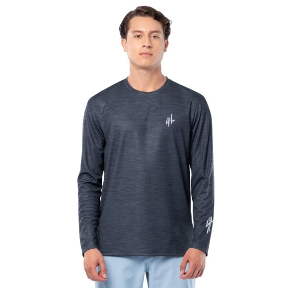 GH BY GUY HARVEY Men's Long Sleeve Sun Protection Top Sizes M-2XL
