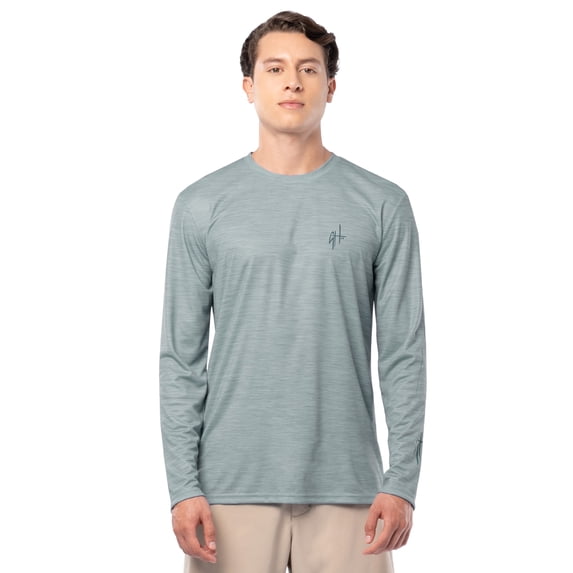 GH BY GUY HARVEY Men's Long Sleeve Sun Protection Top Sizes M-2XL