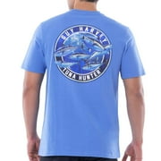Guy Harvey Mens Tuna Hunter Pocket Short Sleeve T-Shirt Small
