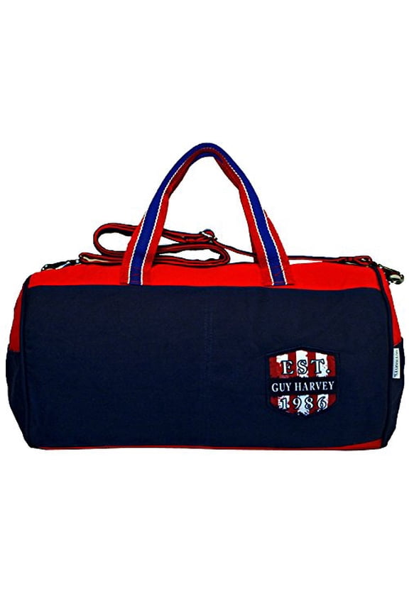 Men's Navy Overnight Duffle Go Bag - Durable Travel Weekender Bag with Shoulder Strap, Spacious Carry-On for Gym, Trips & Outdoor Adventures