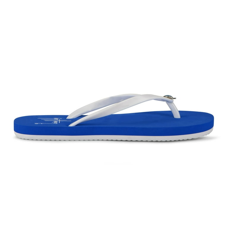 Guy Harvey Women s Cabana Turtle Flip Flops Walmart