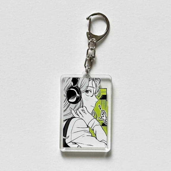 The Guy She Was Interested In Wasn't A Guy At All Acrylic Keychain, Double-sided Keychain, Aya Osawa, Mitsuki Koga, Megumu Narita,Anime Gift (1 keychain)