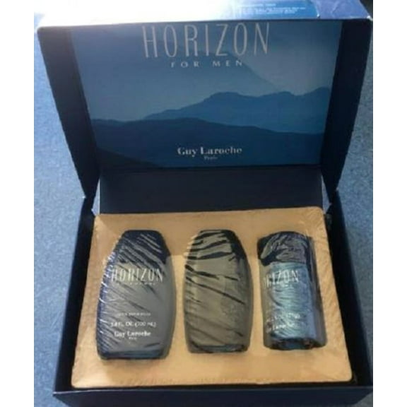 Guy Laroche Horizon Gift Set - After Shave Balm, Deodorant, Eau de Toilette