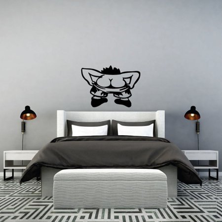 Guy Mooning Decal - 36 Inches