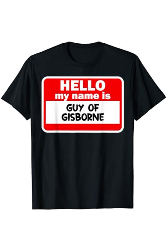 Guy Of Gisborne Robin The Hood Halloween Folklore Outfit T-Shirt