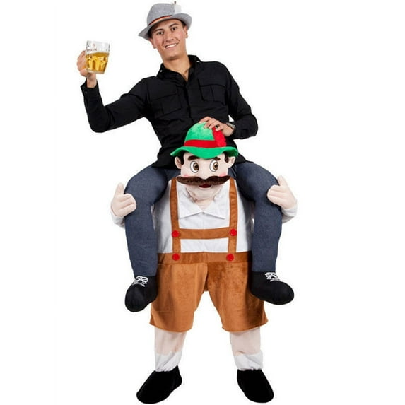 Guy Ride On Beer Oktoberfest Costume Ride on Costume Adult Men Women