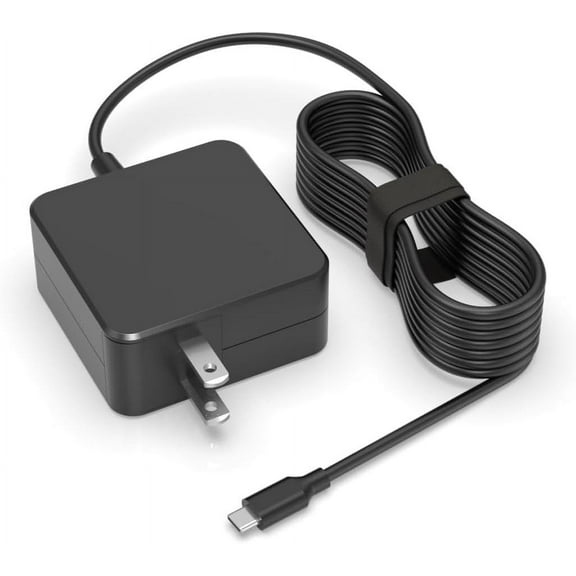 Guy-Tech 45W AC Adapter Charger Compatible with HP PAVILION X2 Detachable 10-N113DX Supply USB-C Cord